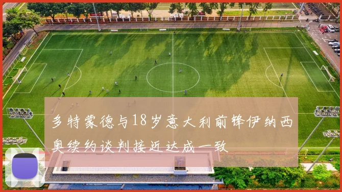 多特蒙德与18岁意大利前锋伊纳西奥续约谈判接近达成一致